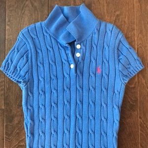 Ralph Lauren Cable Knit Polo